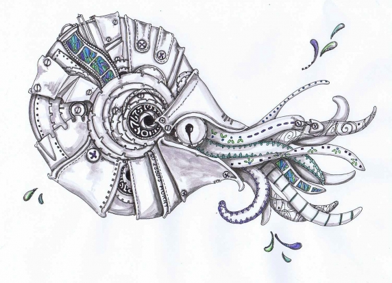 Steampunk Nautilus