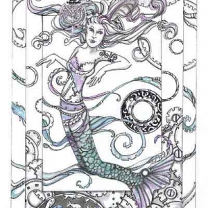 Mermaid in Steampunk'd waters