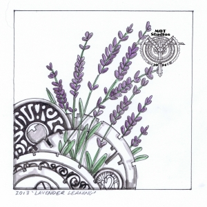 Lavendar Leaning: **SOLD**